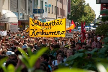 Deutschlands Jugendarbeitslosigkeit : Besserer Schein als Sein