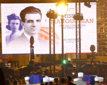 Missak Manouchian entre au Panthéon