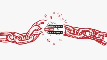 Ενταχθείτε στην ευρωπαϊκή αλυσίδα της δημοκρατίας, ενώ αυτή δέχεται πιέσεις και επιθέσεις
