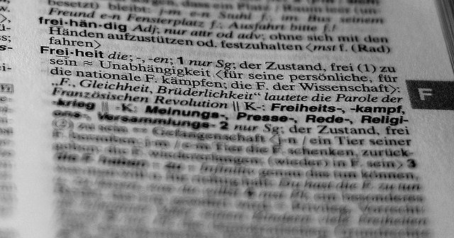 Freiheit, das ewige Utopia