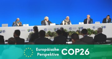 Die Ergebnisse der COP26 in der Europäischen Perspektive