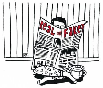 Echte Nachrichten oder Fake News : Das ist die Frage