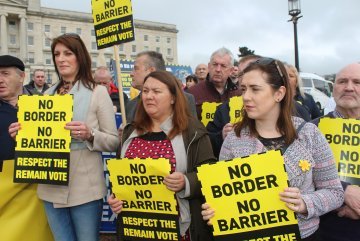 Geen harde grens tussen Ierland en Noord-Ierland