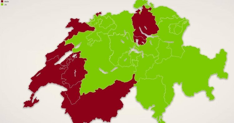 Schweizer Volksabstimmung: Knappe Mehrheit gegen Europa