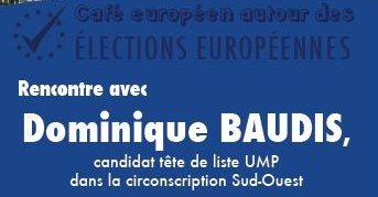 Rencontre avec Dominique Baudis et Xavier Darcos en campagne pour les européennes