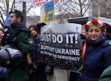 Aufbruchsstimmung am Maidan 