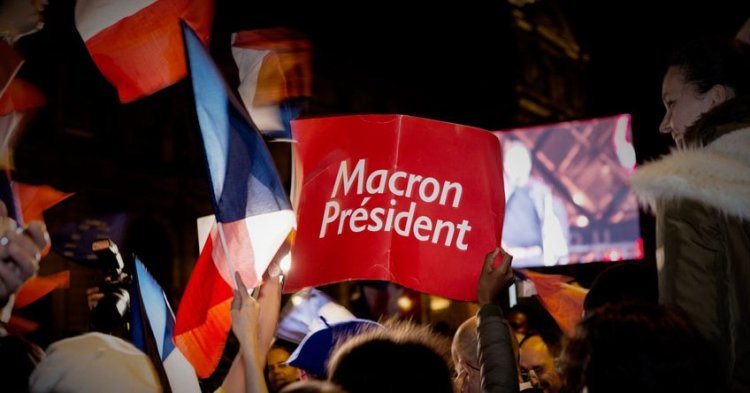 Foto-Story: Der Tag, an dem Macron Präsident wurde