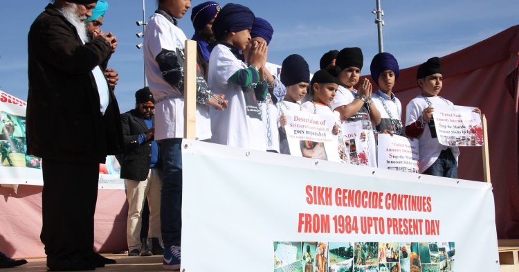 European Sikhs' request for Justice