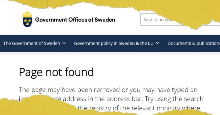 404 Policy Not Found: Sweden and its relation to feminist foreign policy