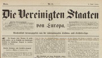 Charles Lemonnier: ein vergessener Vordenker und seine europäische Vision