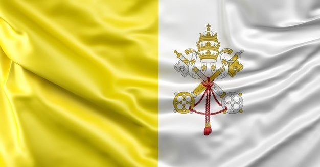Miserando atque eligendo : Histoire du drapeau du Vatican 