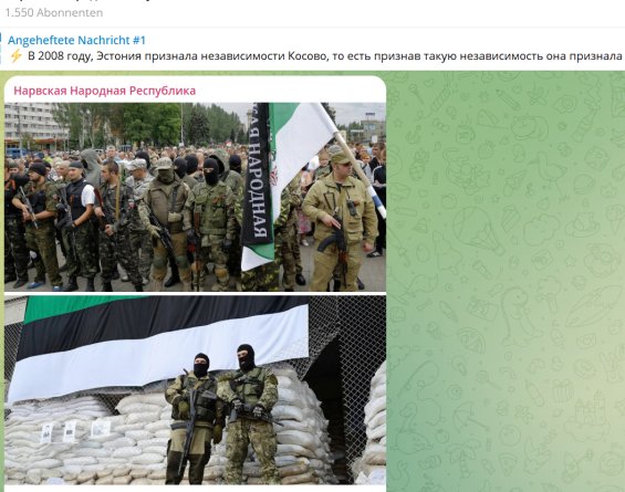 „Volksrepublik Narwa“ – Muss Estland jetzt um seine Staatlichkeit fürchten?