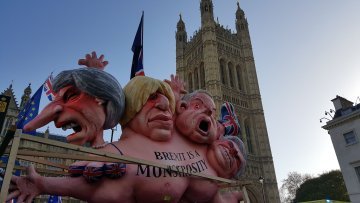 Anti-Brexit protest intensifies as UK politics is heading for chaos