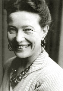 Simone de Beauvoir, philosophe, romancière, essayiste théoricienne et actrice majeure du féminisme
